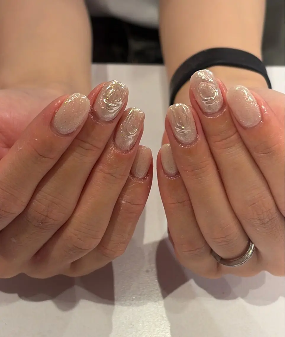 ネイル SHELL NAIL ホノカ🤍のネイルデザイン
