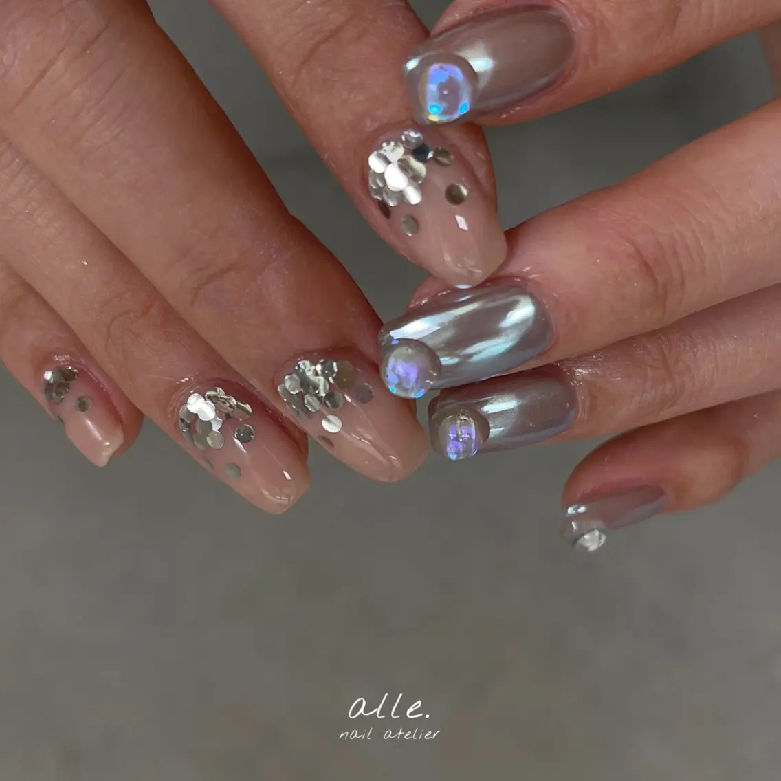 ネイル ハンドネイル atelier alle.のネイルデザイン