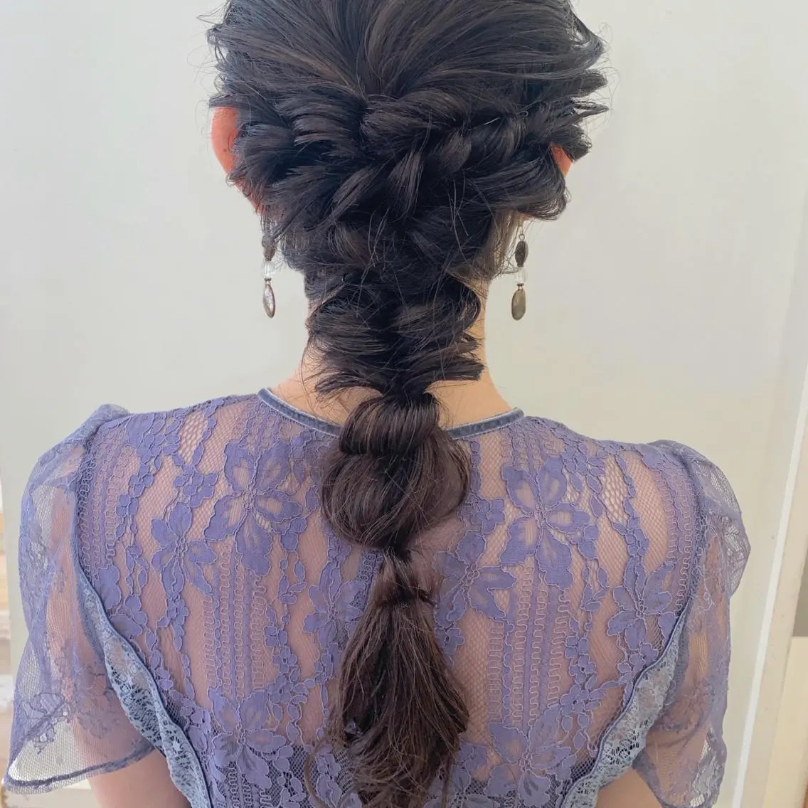 ロング ヘアアレンジ clan .のヘアスタイル