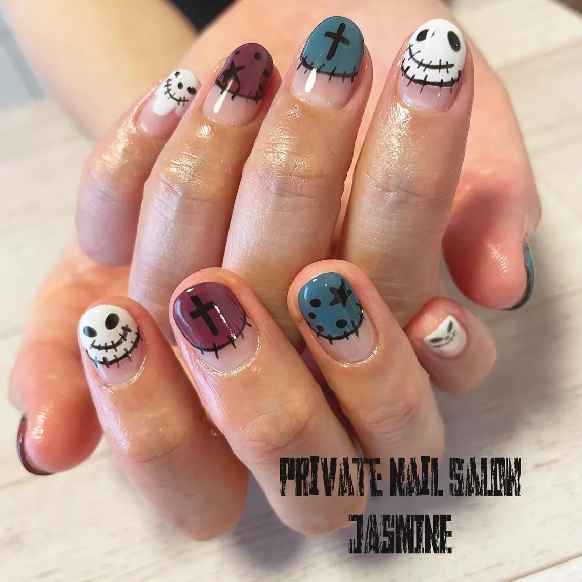 ネイル ハロウィン Nail salon JASMINEのネイルデザイン