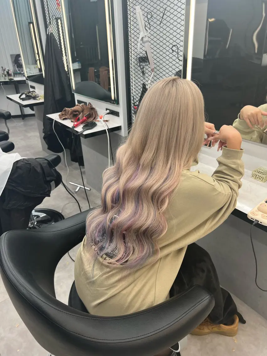 🌟エフェクトブリーチカラートリートメントの写真