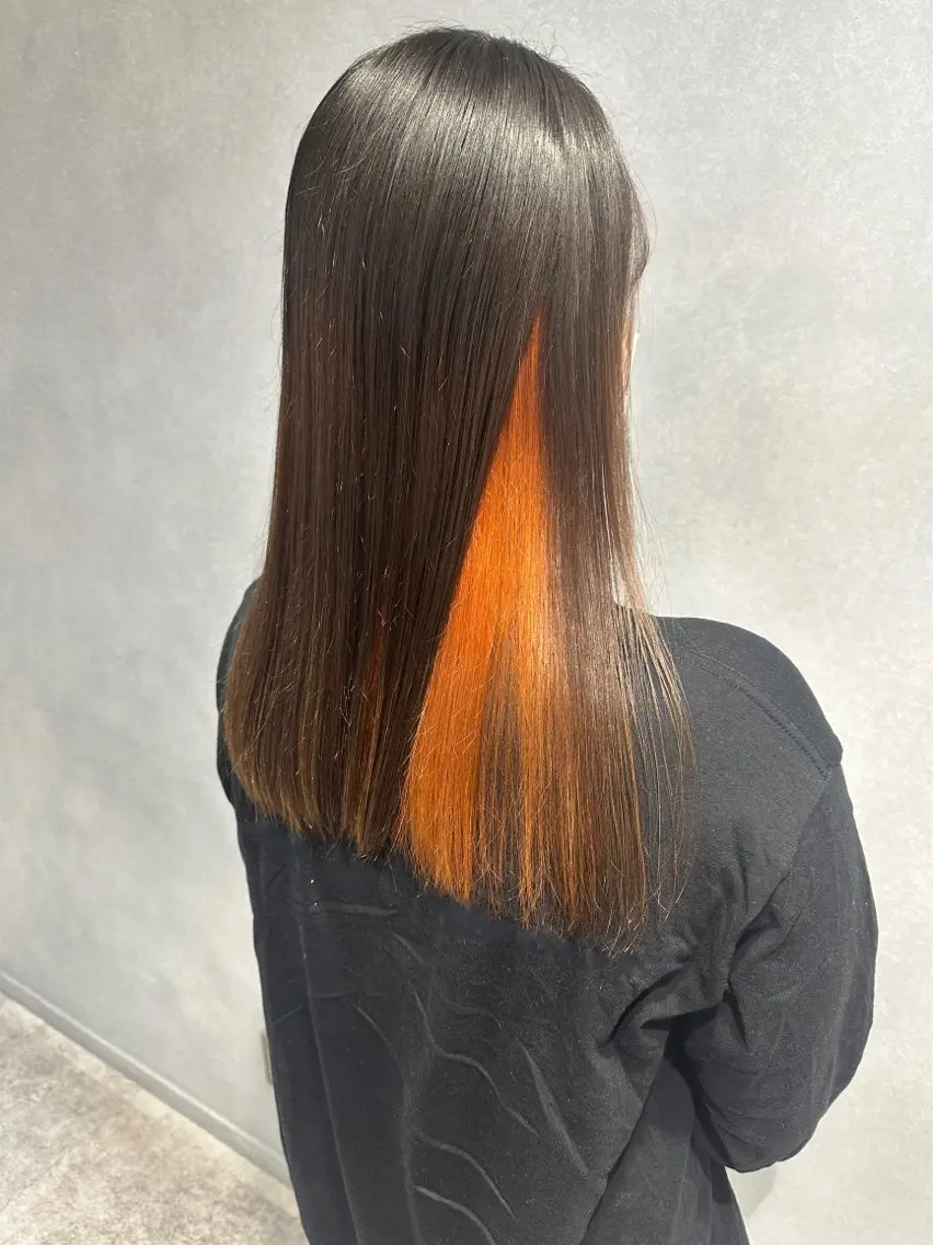 ロング カラー ヘアカラー 唐澤 千尋のヘアスタイル