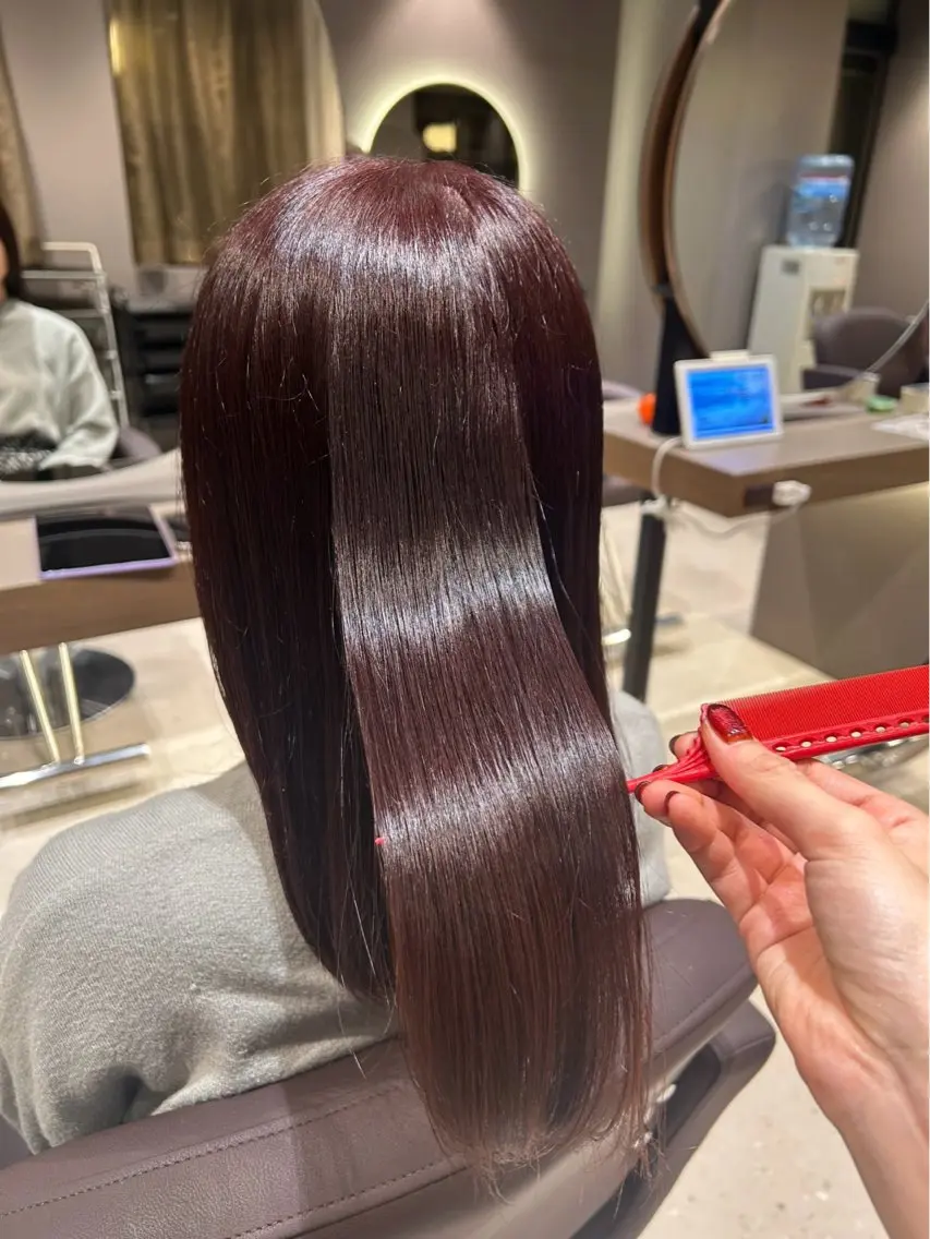 ミディアム ヘアカラー トリートメント ☀️柏木 ほのか☀️のヘアスタイル