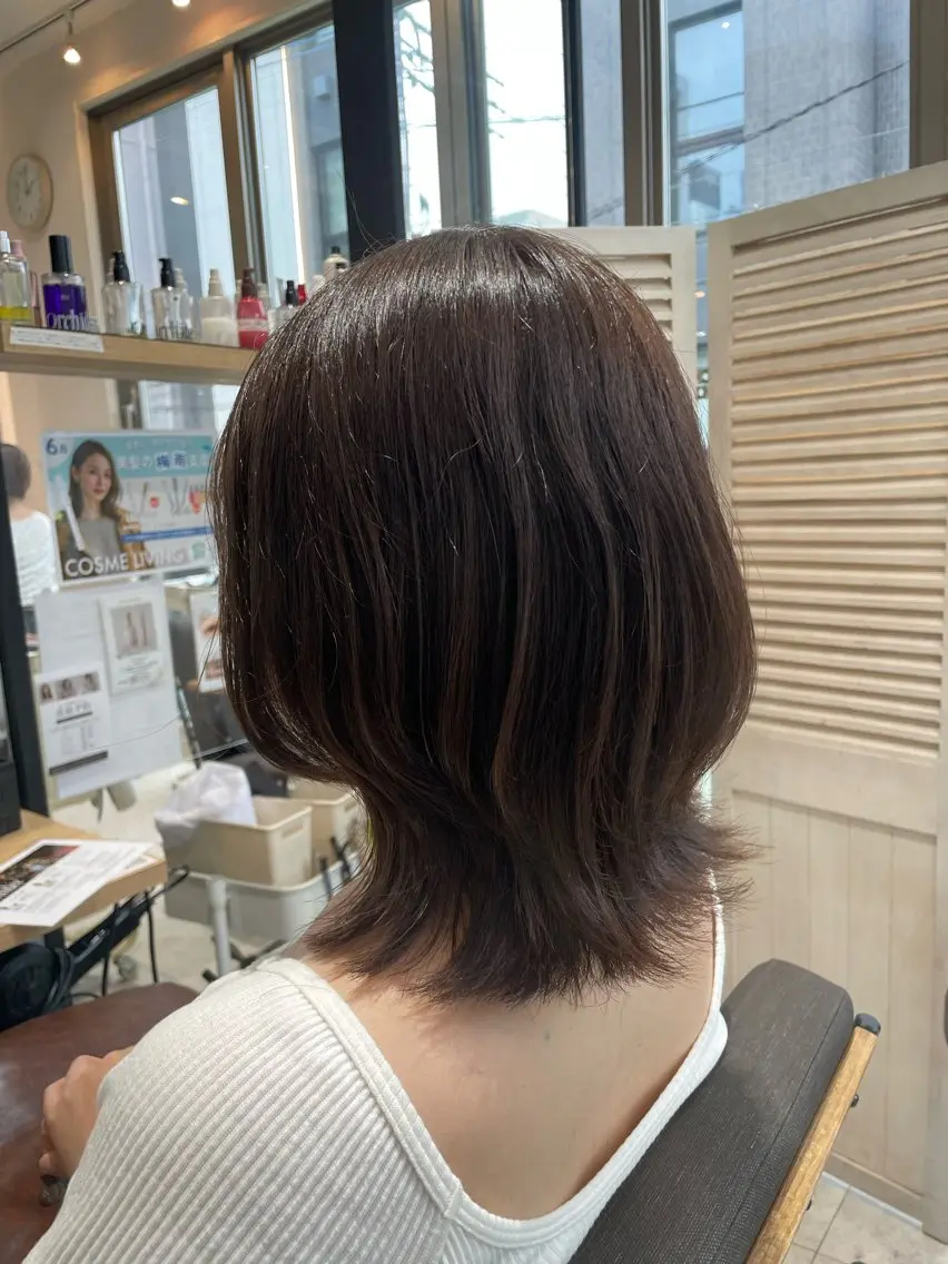ミディアム くびれヘア 大橋広人/クム川越 /小顔レイヤーのヘアスタイル