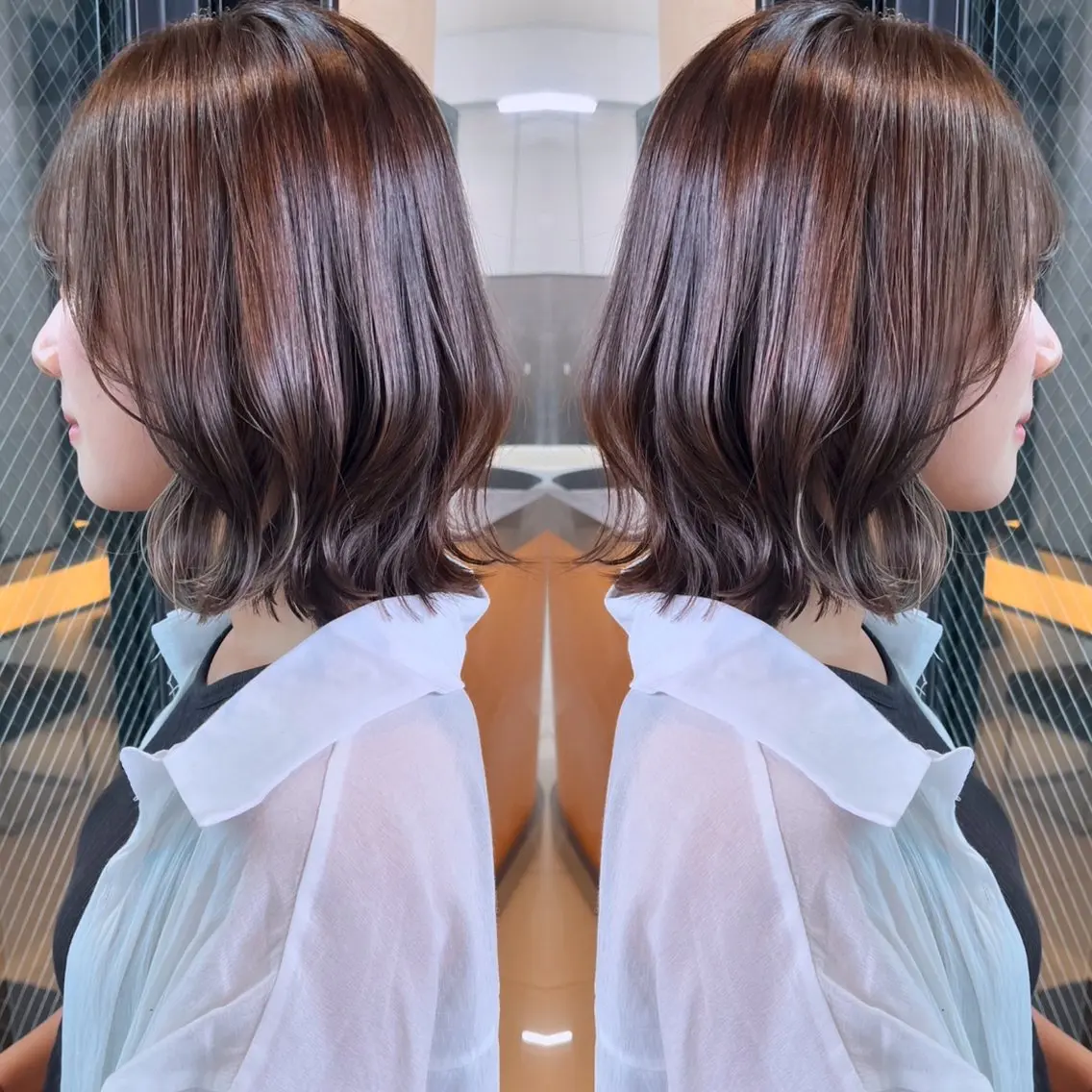 ショート カット ヘアカラー トリートメント ハタケヤマヨシキ /BOOTHのヘアスタイル