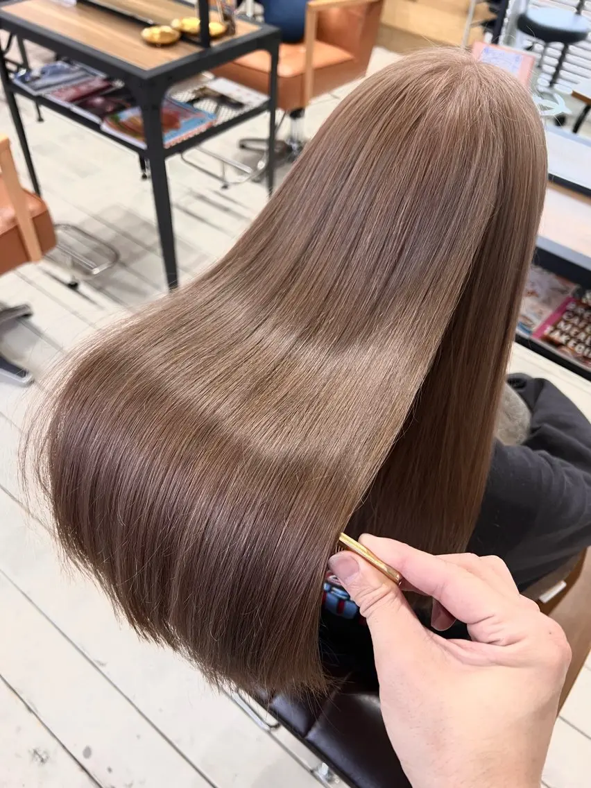 ️🫧 酸熱トリートメント × カット 🫧 (高校生~20代レディース限定/ショートNG)の写真