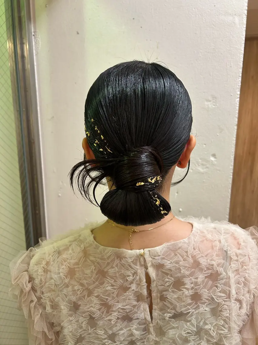 ヘアアレンジ ヘアセット 艶カラー🌸アレンジ 🌹Sally🕊️のその他イメージ