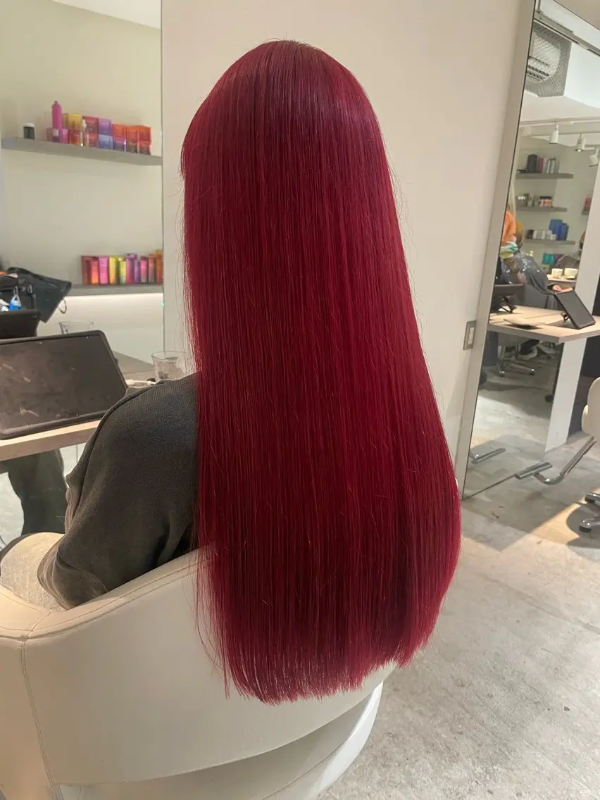 ロング カラー アディクシーカラー ケアカラー 髪質改善 ✨髪のソムリエ✨ 岩川和生のヘアスタイル