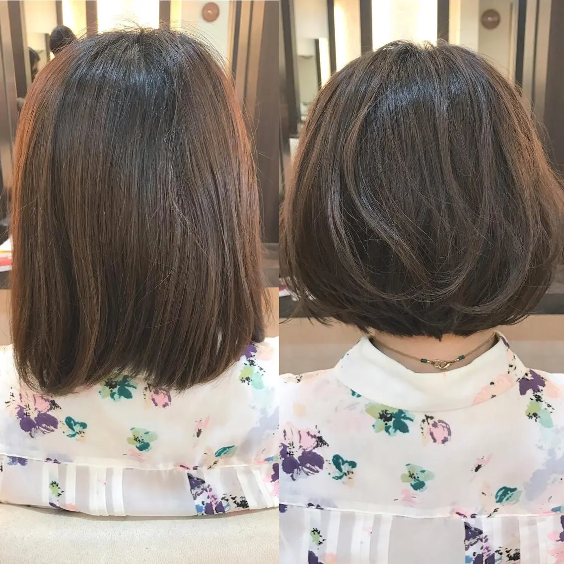 ショート カラー 前下がりボブ ボブ 武田 清久のヘアスタイル