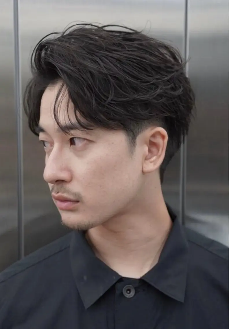 パーマ カット パーマ 栄|メンズパーマ特化 🔥|白井邑空のヘアスタイル