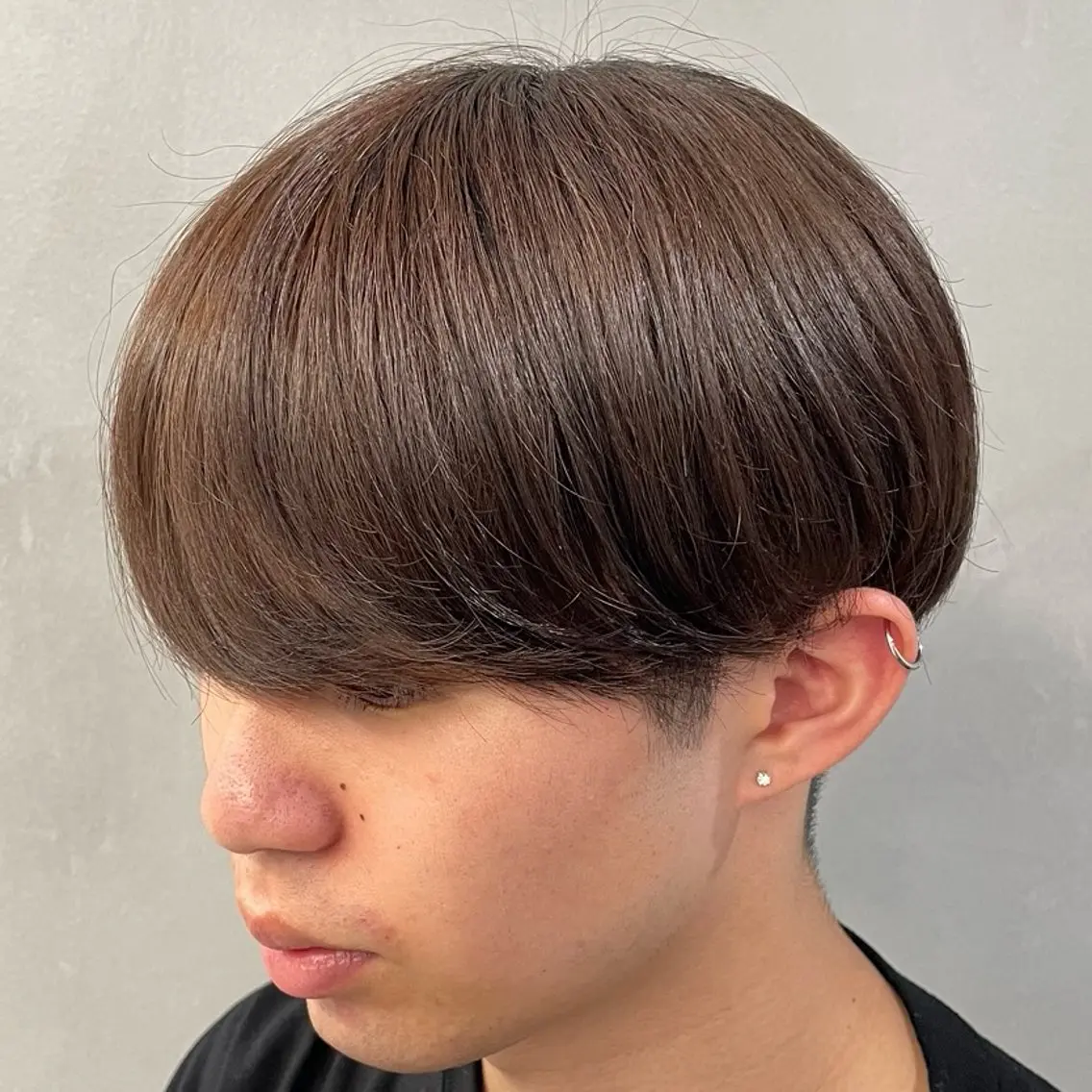 ミディアム パーマ ヘアアレンジ メンズ fifth 石川 凪のヘアスタイル