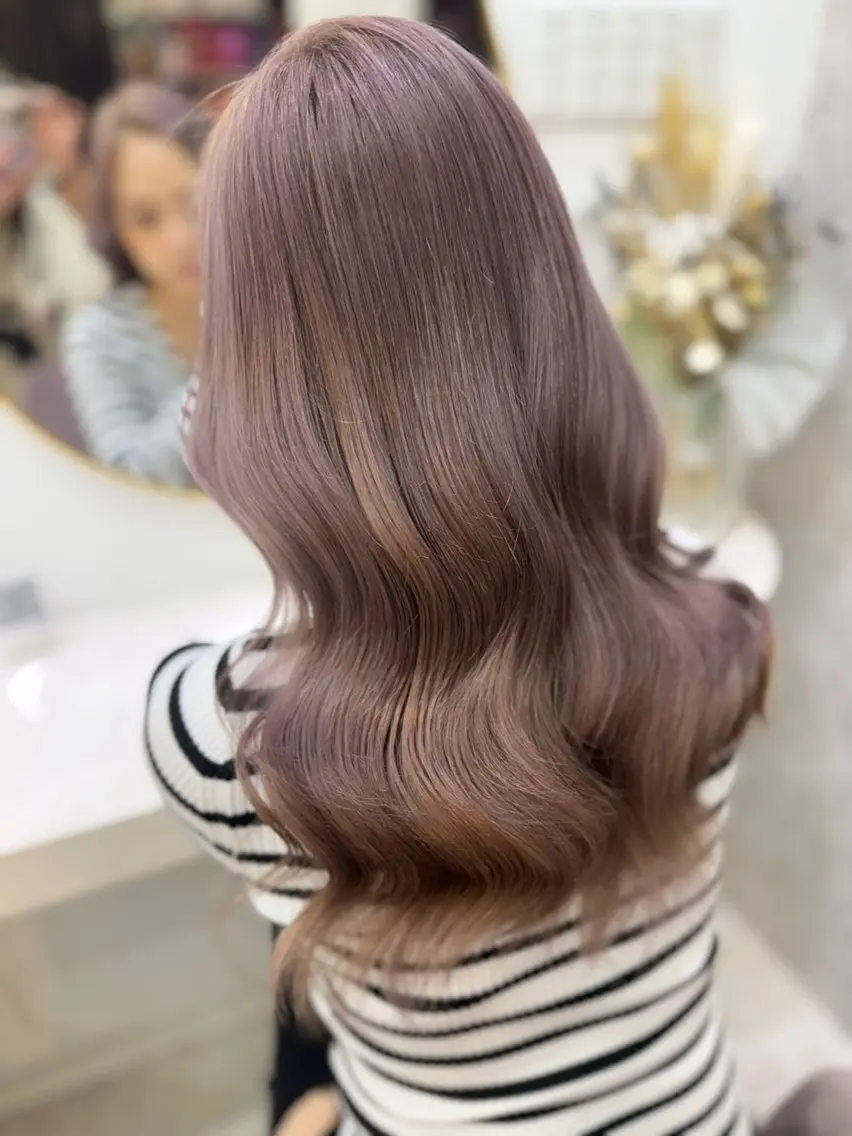 セミロング 艶髪🇰🇷髪質改善 🎀ikuno🎀のヘアスタイル