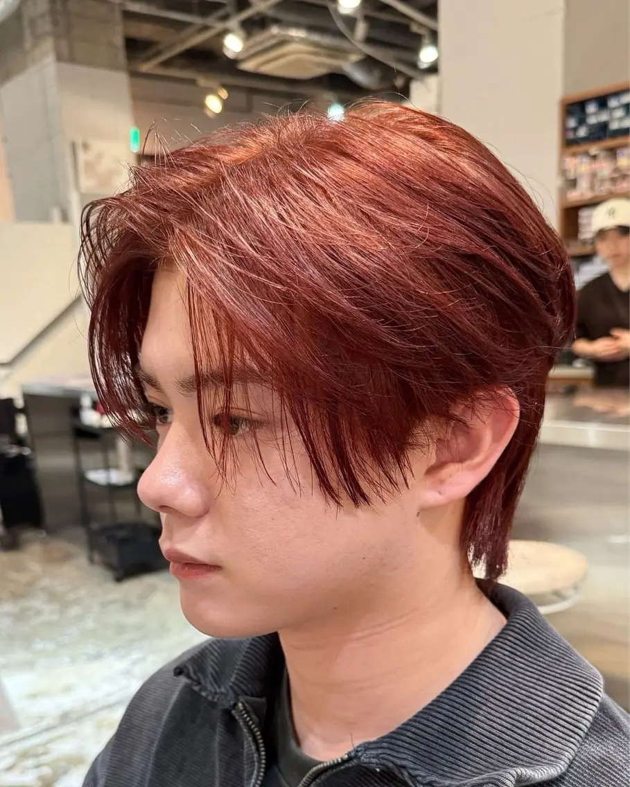 カラー ブリーチ ブラウンカラー 透明感カラー ピンクカラー 縮毛矯正 ヘアカラー あつき/パーマ/縮毛 /ブリーチ特化🌟のヘアスタイル
