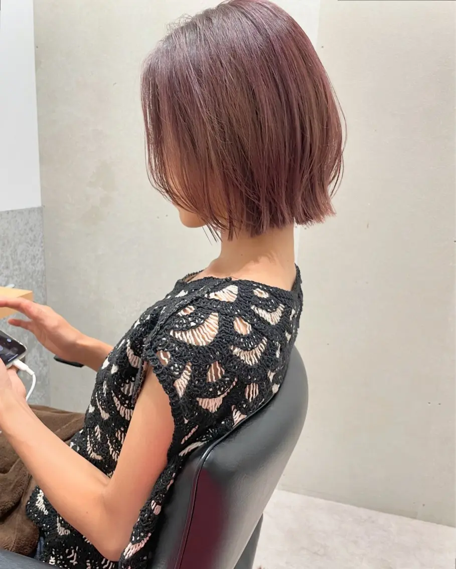 似合わせカット💇♀️+カラーの写真