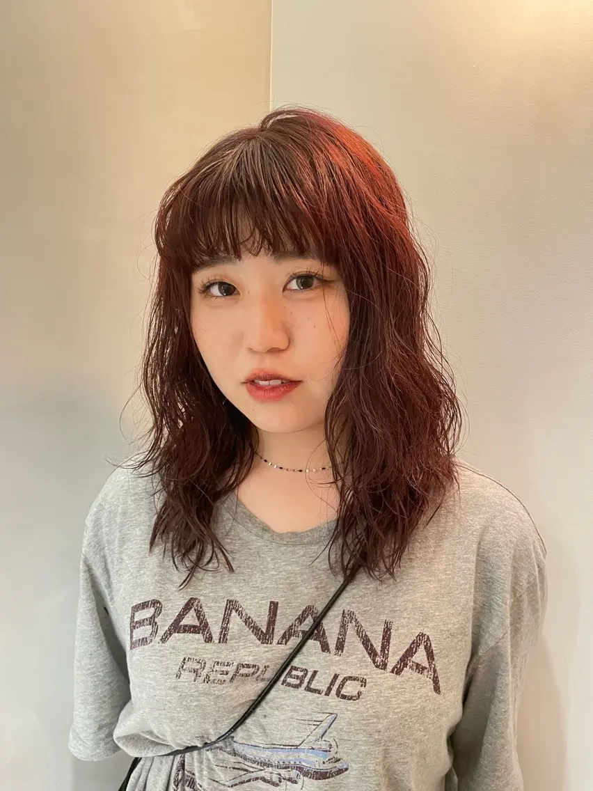 カラー 骨格診断カット ひより FILMSのヘアスタイル