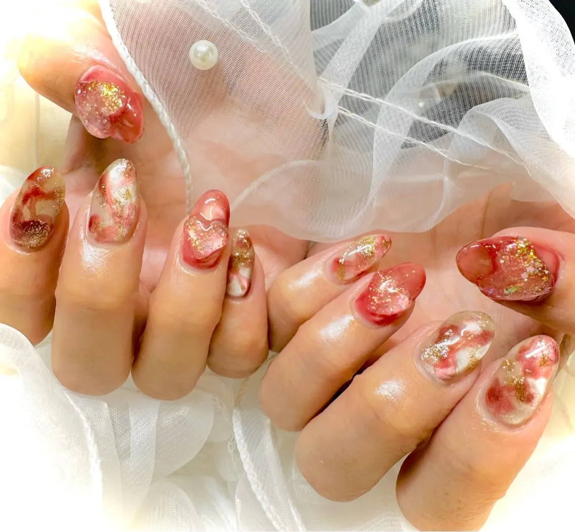 ネイル ハンドネイル 田端 笑理菜のネイルデザイン