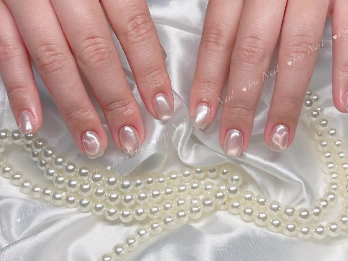ネイル マグネットネイル 🍒IRIS Nail🌸のネイルデザイン