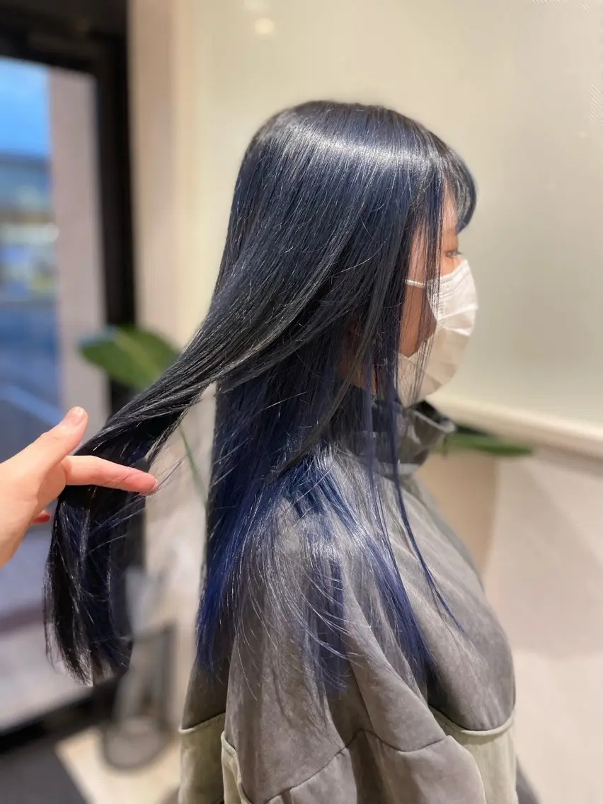 セミロング ボブ/艶髪 soleilrukaのヘアスタイル