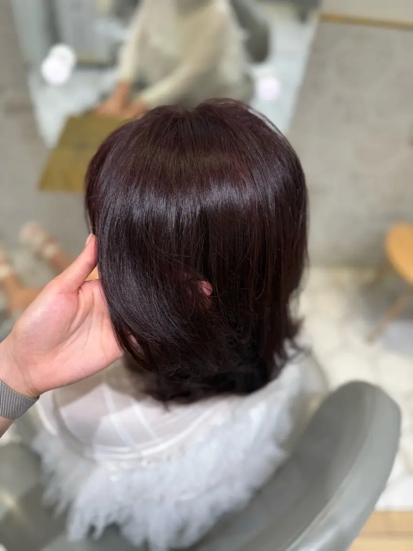 ショート ヘアカラー トリートメント 𝐘𝐮𝐢 🤎 costesのヘアスタイル