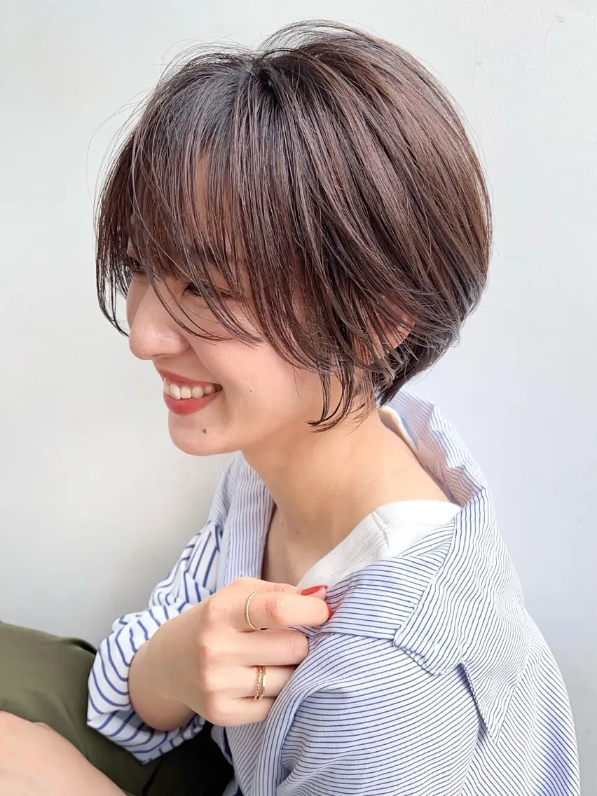 ショート ショートヘア 小林 未和のヘアスタイル