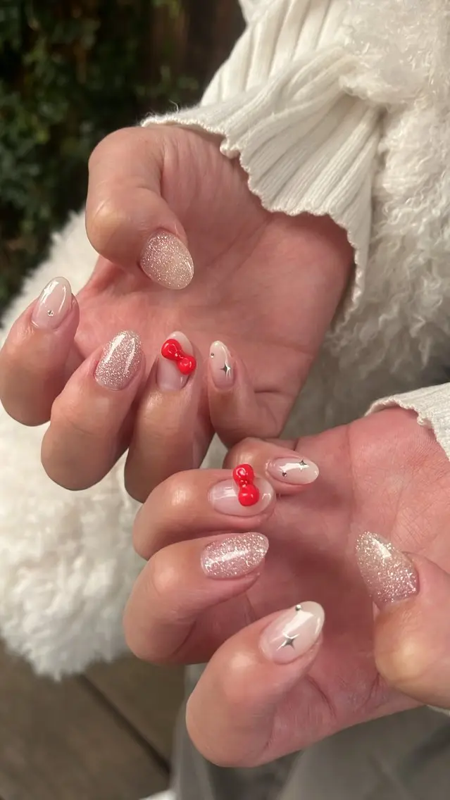 ネイル ニュアンスネイル シンプルネイル SAKU nail 作島茜のネイルデザイン