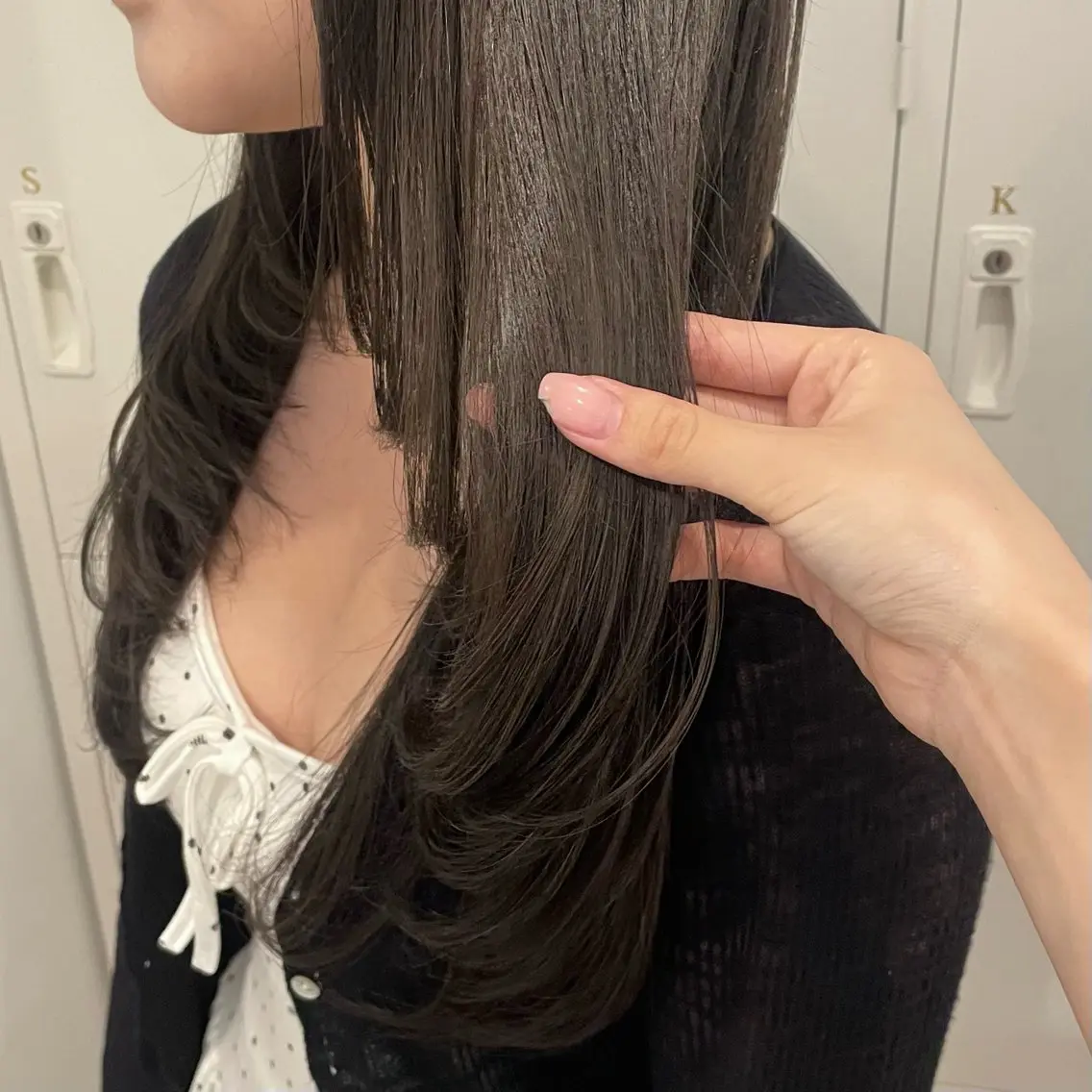 ロング カラー ヘアカラー canon/レイヤー /透明感カラーのヘアスタイル