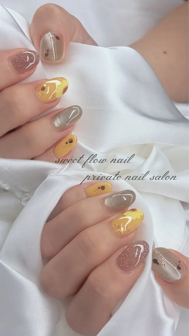 ネイル sweet flow nailのネイルデザイン