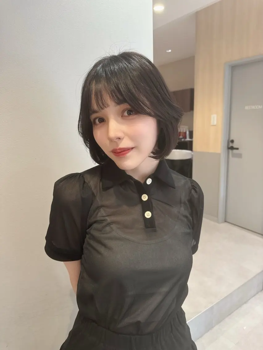 ミディアム カット トリートメント ヘアセット ✂️似合わせの魔術師 石田一樹✂️のヘアスタイル