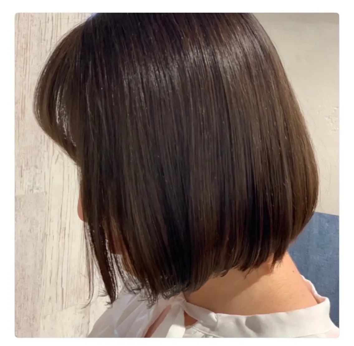 【🎀平日午後～限定🎀】白髪染めカラーモデル（ブロー込み）¥1,650の写真
