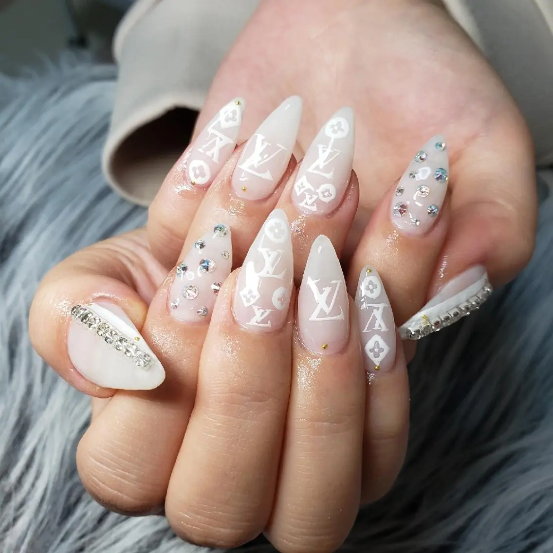 ネイル ロングネイル 冬ネイル Nail salon Coco【溝の口駅】のネイルデザイン