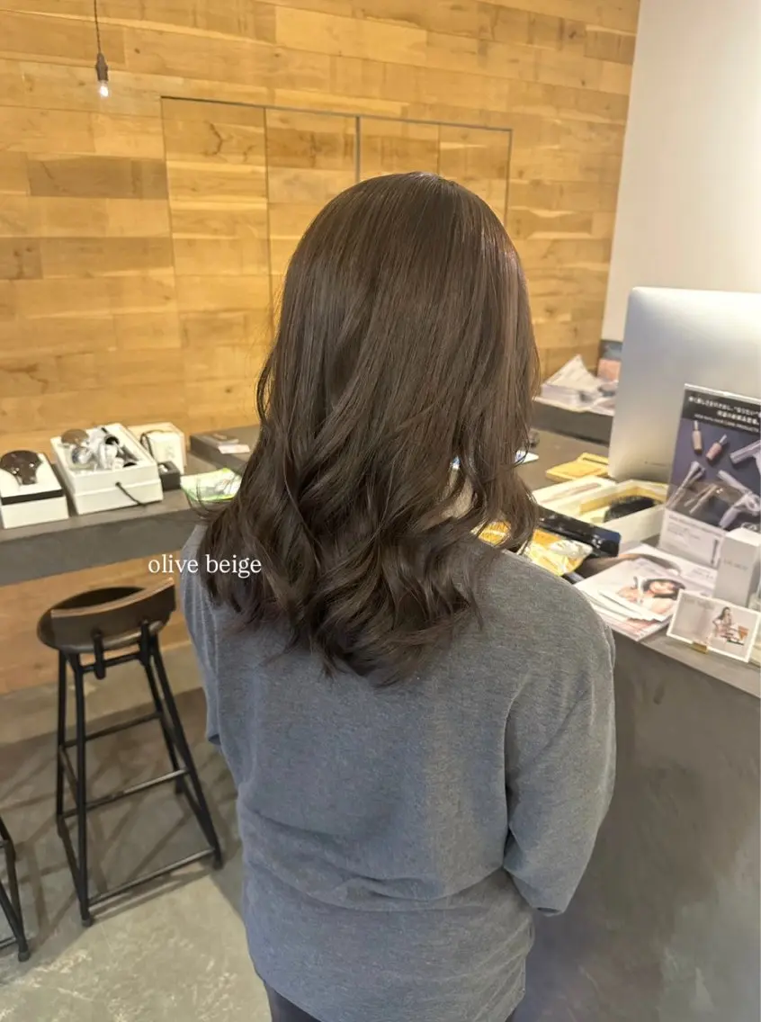 ミディアム aisa /札幌/艶カラー🎀のヘアスタイル