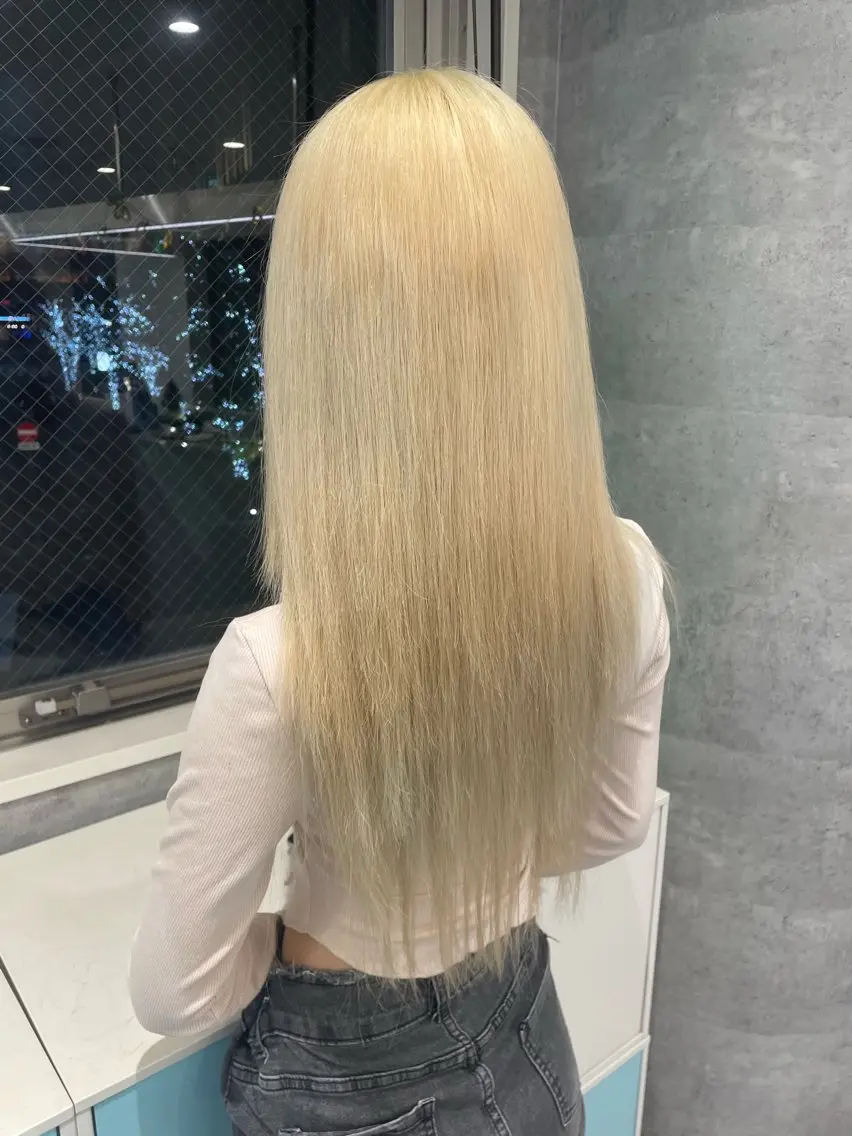 カラー 🎨ハイトーン ブリーチ✨RYUKIのヘアスタイル
