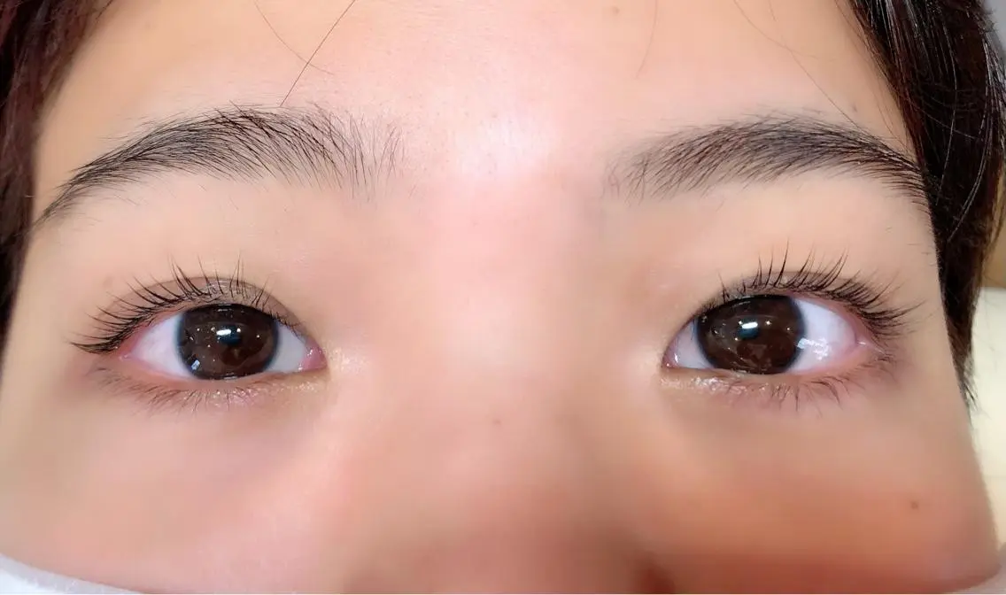 マツエク・マツパ 一重×まつ毛パーマ glitter 板東のマツエク・マツパデザイン
