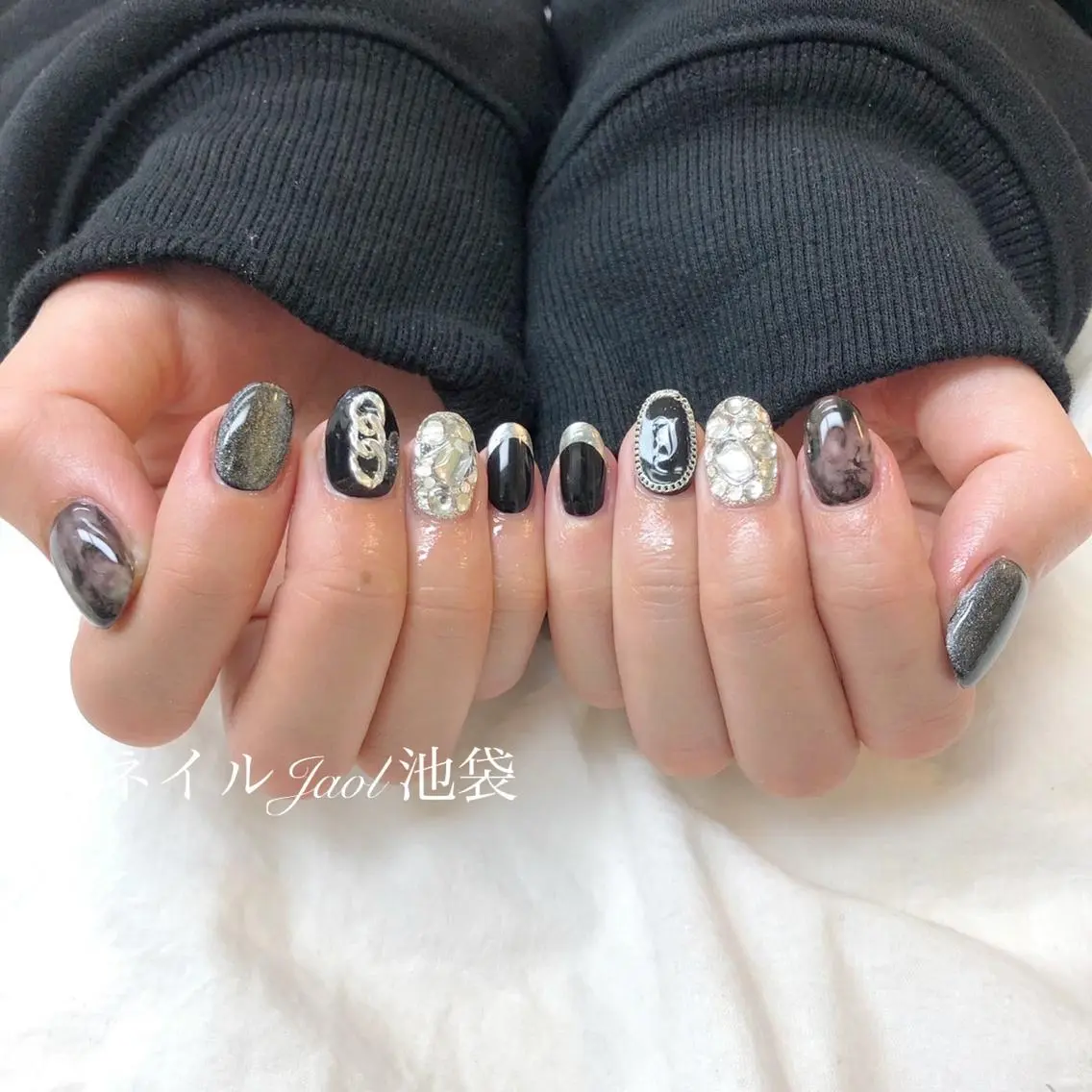 ショート ネイルJaol 池袋のネイルデザイン