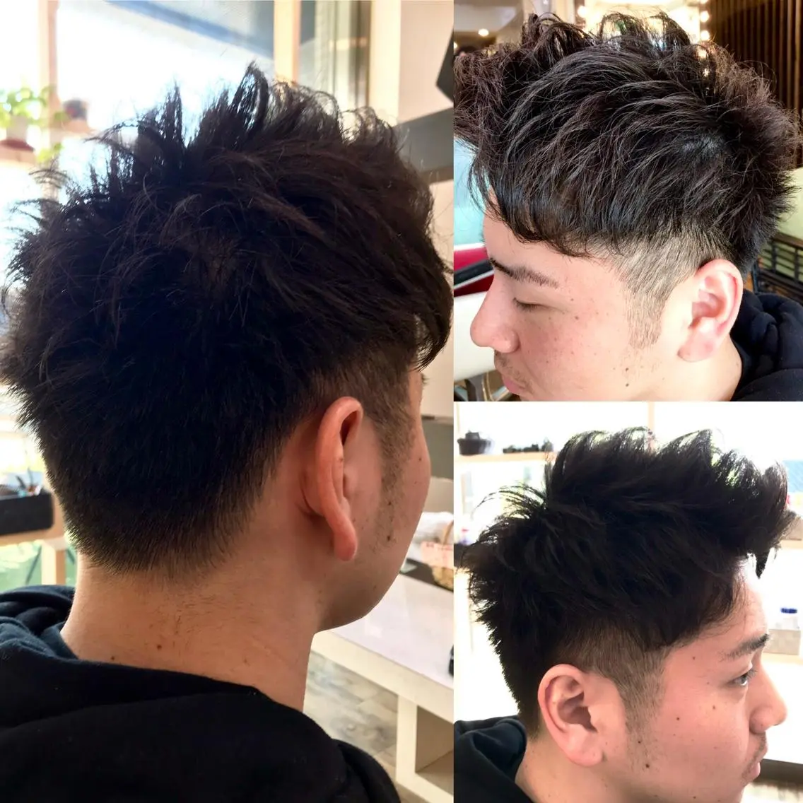 ショート メンズ モヒカン カット 赤羽、髪質改善サロン 吉野リョウスケのヘアスタイル