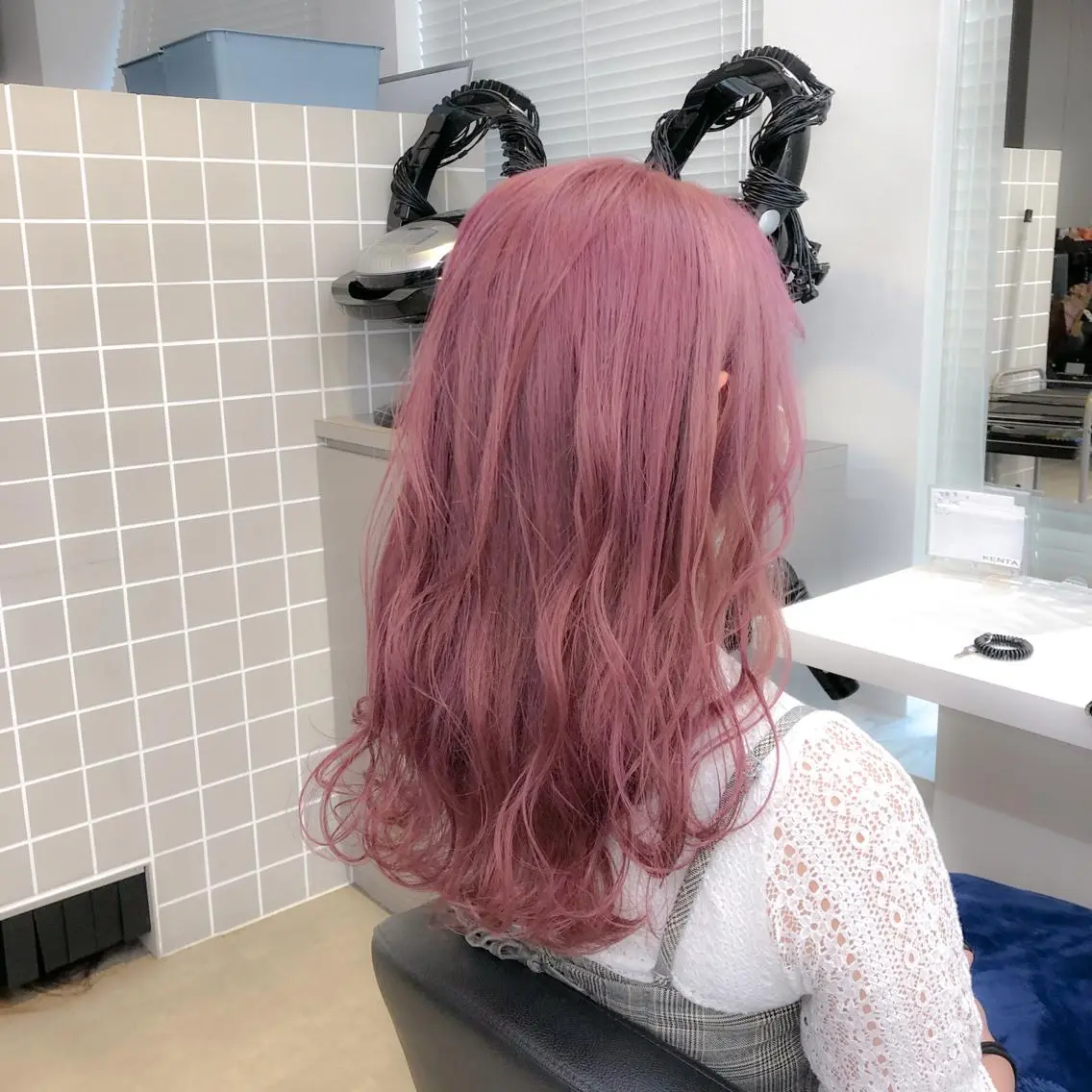セミロング カラー パーマ ヘアアレンジ メンズ kenta GATTACAのヘアスタイル