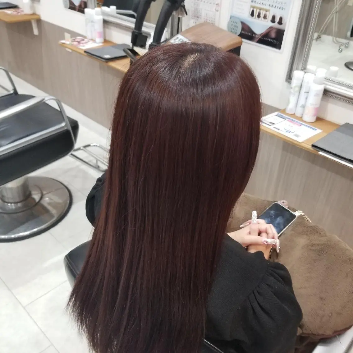 カラー ヘアカラー トリートメント 暖色🍎透明感カラー 🩵小林かりんのヘアスタイル