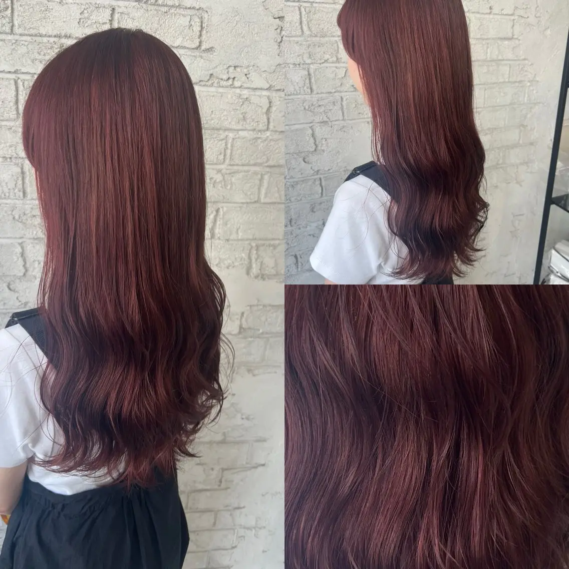 ロング ヘアカラー エクステ&艶カラー 🎀YURINA🎀のヘアスタイル