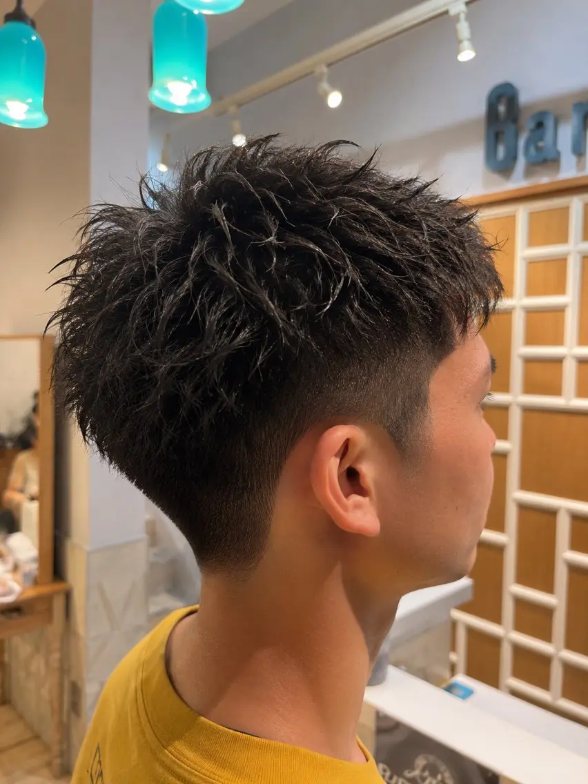 メンズ スパイキーショート カット メンズ カット/カラー 惇のヘアスタイル