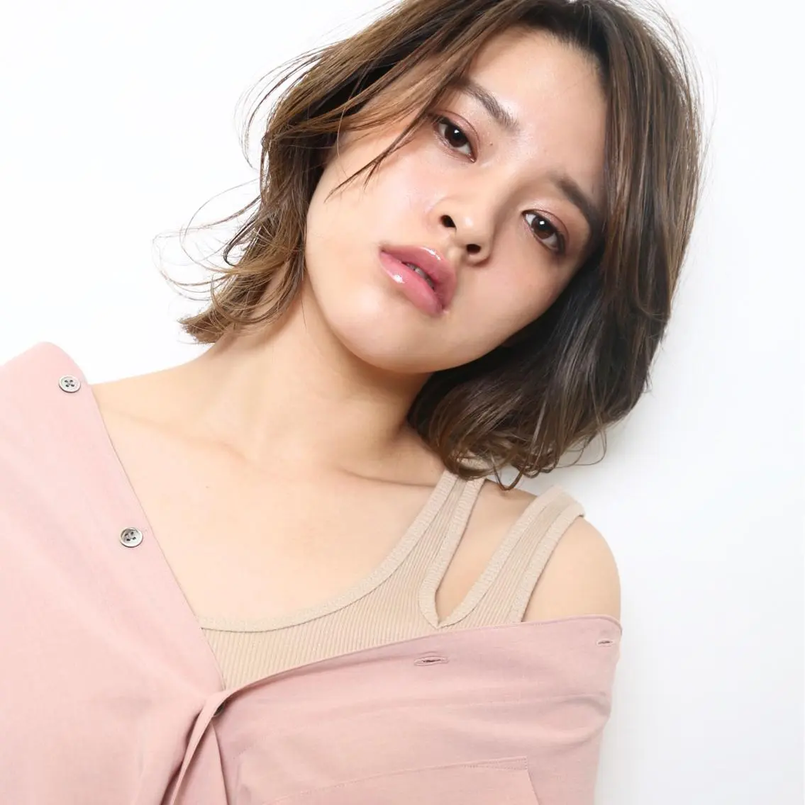 カット+透明感カラー+資生堂サブリミックTRの写真