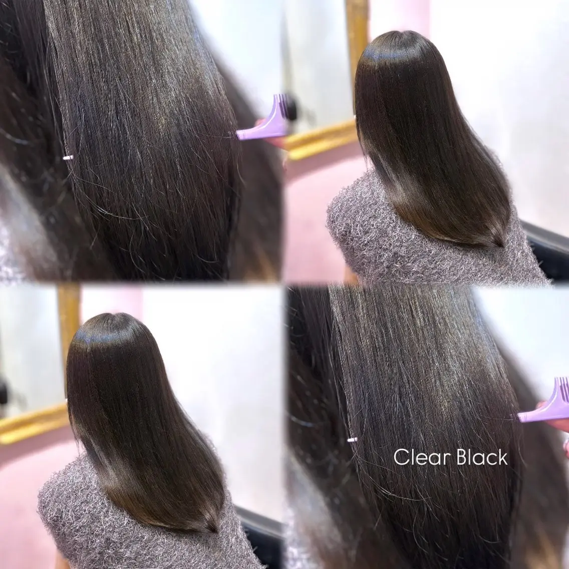 セミロング カラー 𝒀𝑼𝑴𝑬 |艶髪透明感カラー♡のヘアスタイル