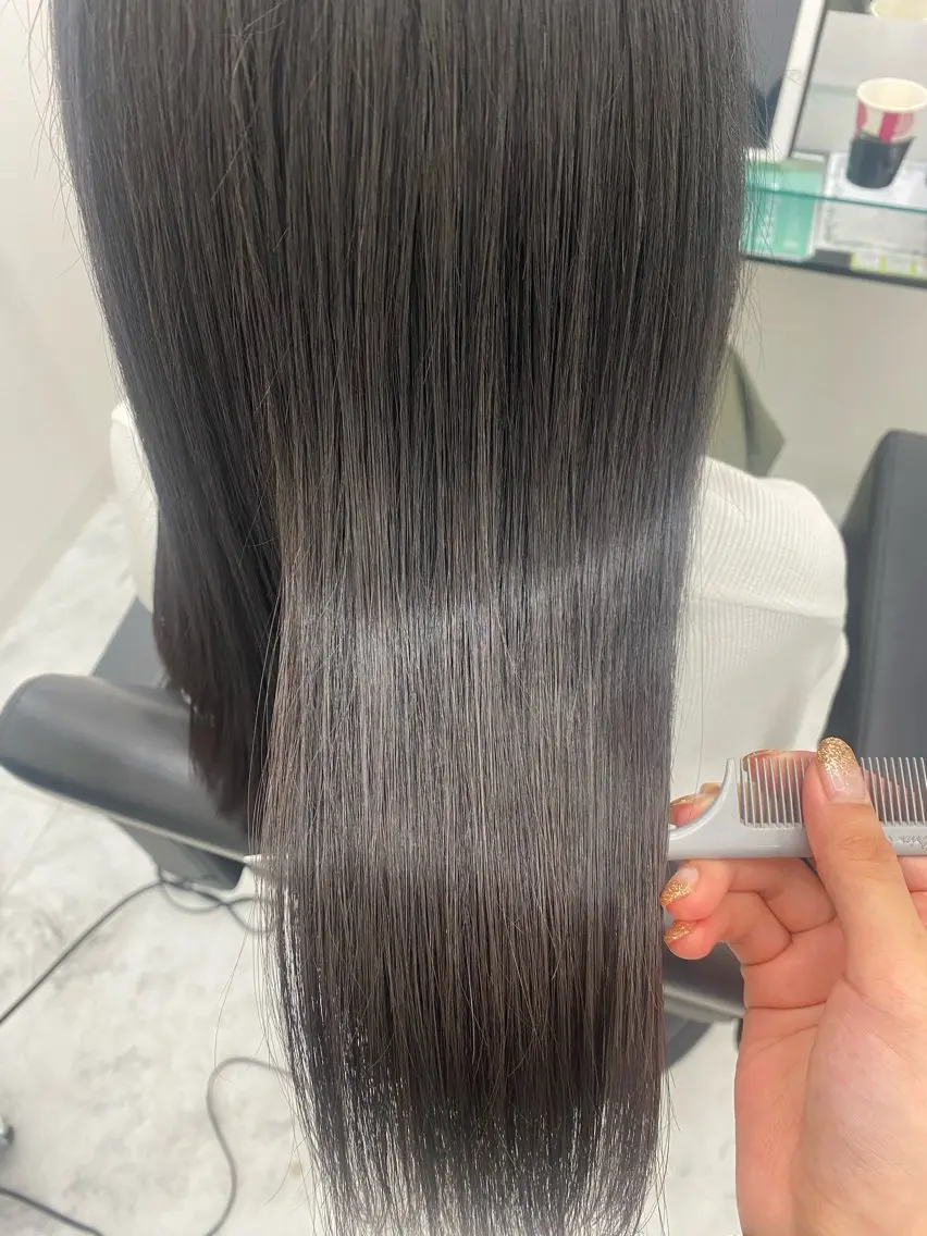 ロング 髪質改善 トリートメント 髪質改善サロン🫧 セキチサトのヘアスタイル