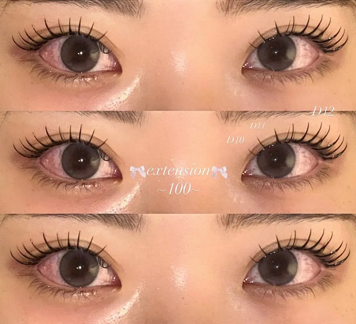 マツエク・マツパ フラットラッシュ まつげパーマ 下まつげエクステ 一重×まつ毛パーマ マツエク NORA senaのマツエク・マツパデザイン