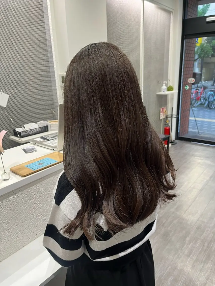 ロング カラー ベージュカラー cocotte🫧 kotomiのヘアスタイル