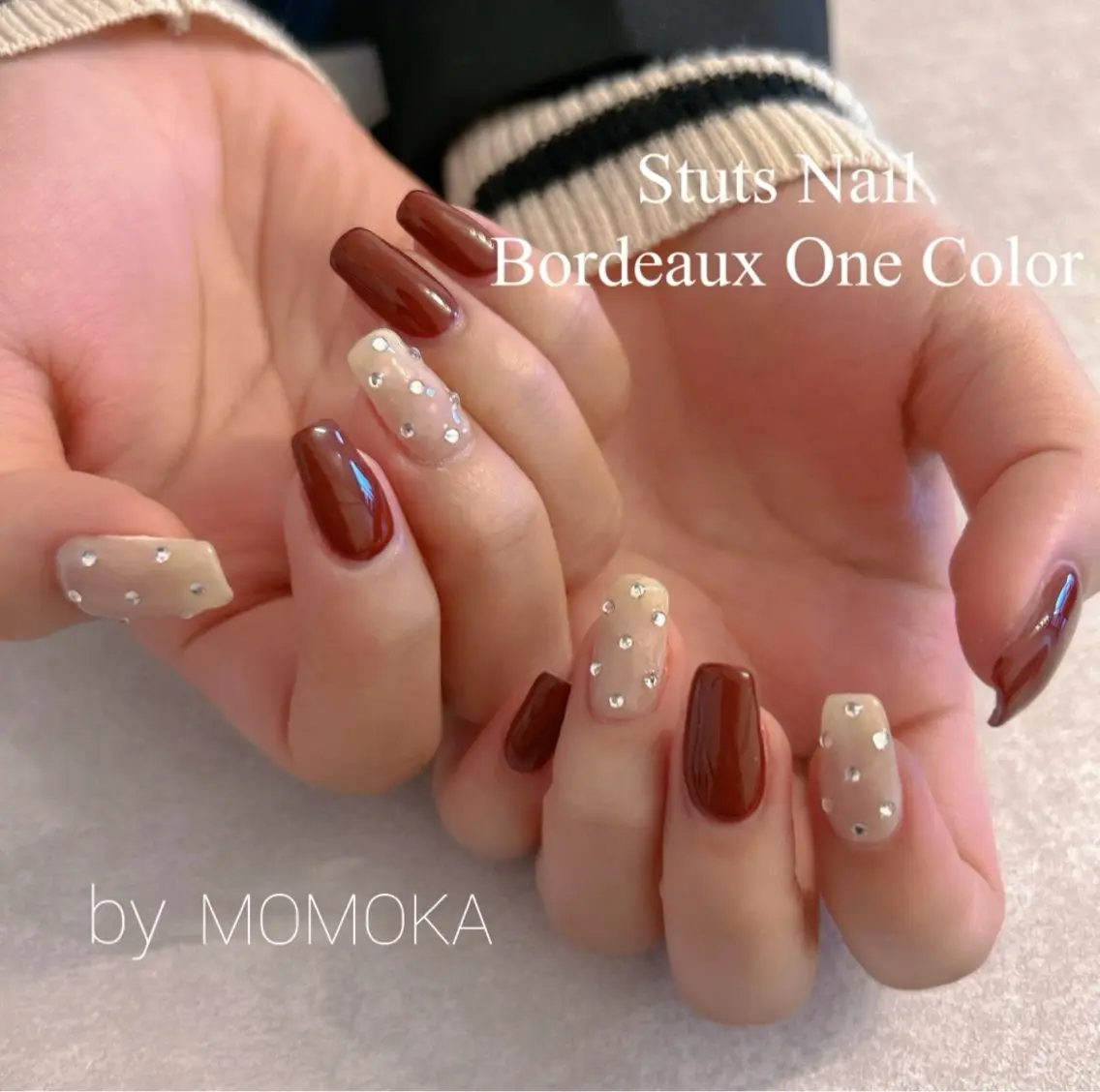 ネイル シンプルネイル Momo nailsalonのネイルデザイン