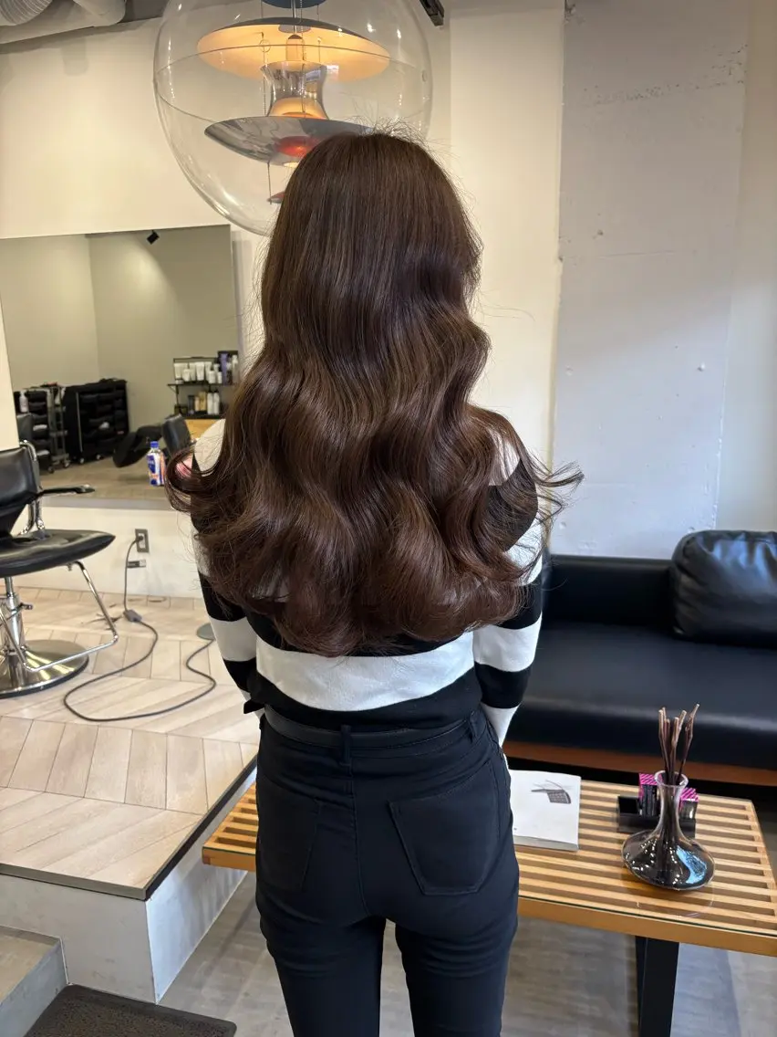 カラー 熊取谷 茉那のヘアスタイル