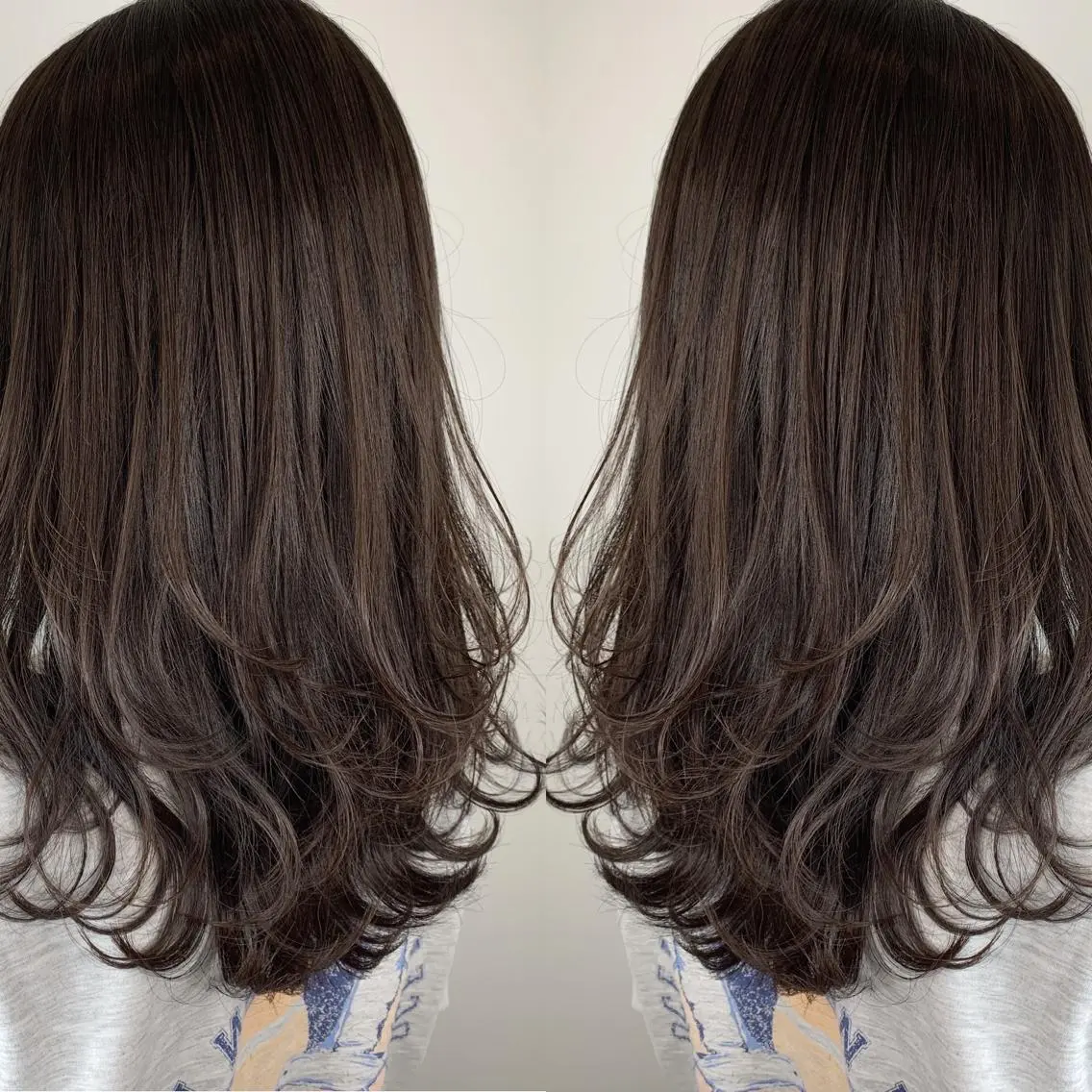 ミディアム カット ヘアカラー トリートメント 【White京橋】 岸 拓斗のヘアスタイル