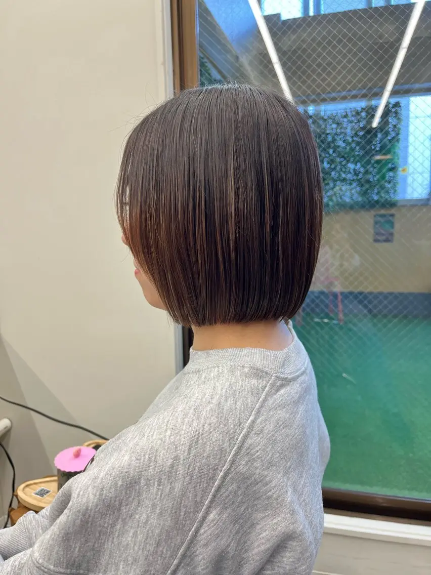 ミディアム カット ヘアカラー トリートメント ヘアセット stylist ◎RUKI.のヘアスタイル