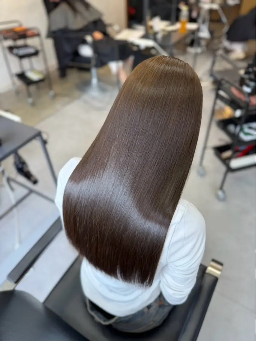 ロング トリートメント 古川 千歳のヘアスタイル