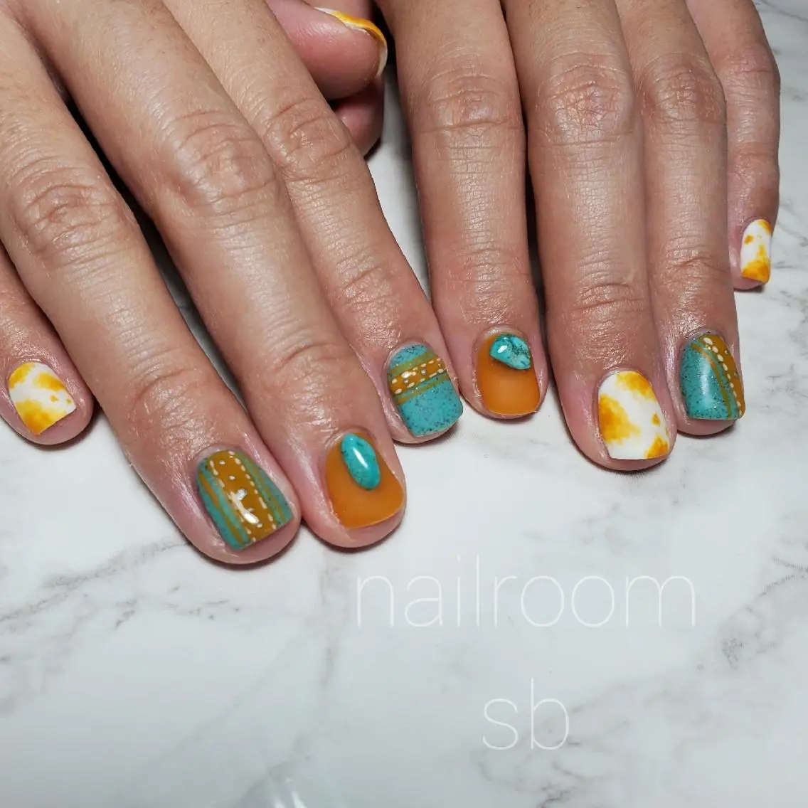 ネイル ハンドネイル nailroom‪ sb‪‪𓈒𓂂𓏸のネイルデザイン